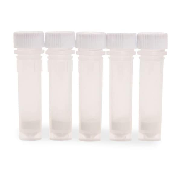 2mL Tube, White, Bacteria, 100/pk, 100PK